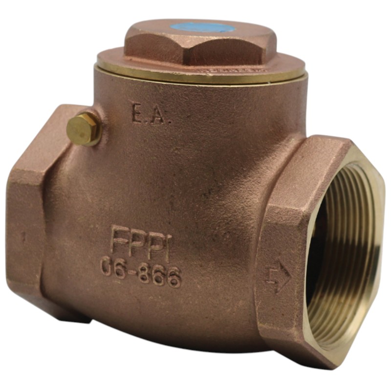 FPPI 4324000552 06-866 1/2" Cast Bronze Female Threaded Swing Check Valve