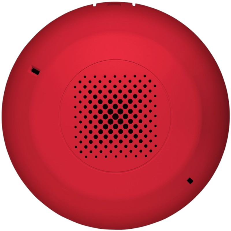 Kidde EGCLFRN Ceiling and Wall Horn, Red, No Marking