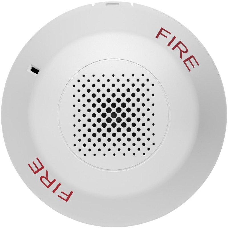 Kidde EGCLFWF Ceiling and Wall Horn, White, FIRE