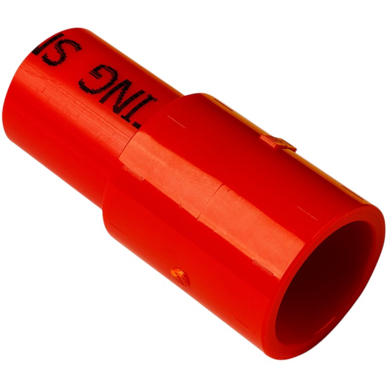 Kidde-Fenwal 9-10952 Red 25 mm Female to 0.75 in Male Adapter