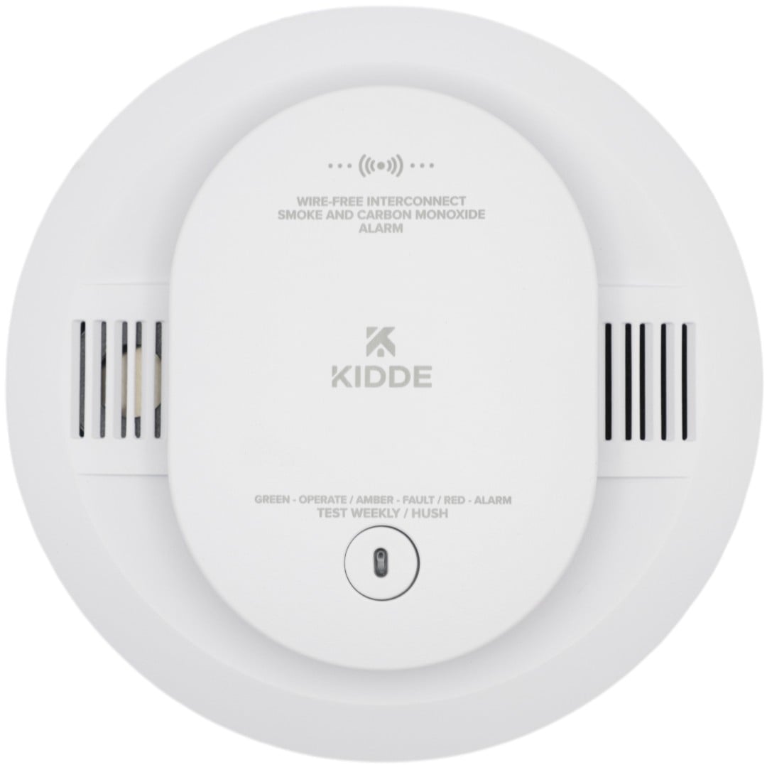 Kidde CUDCFEX-VRF FireX Wire Free Interconnect Smoke and CO Alarm